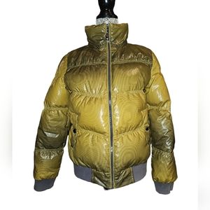 Funky Yellow Puffer by Semir